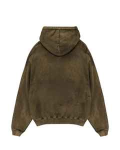 Sweat à capuche surdimensionné Boxyfit Essentials personnalisé sérigraphie dégoulinant impression coupe régulière OEM sweat à capuche en coton mélangé pour l'hiver - Product Image 6