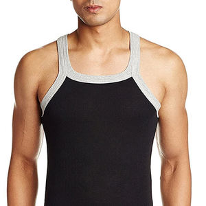 Prix usine 100% coton Gym débardeur Logo personnalisé hommes sans manches chemise d'entraînement blanc plaine Fitness gilet - Product Image 6