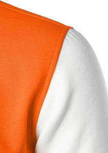 Últimos diseños personalizados de manga larga de béisbol Varisty chaqueta de los hombres lisos en blanco Varisty chaquetas para los hombres de secado rápido Durable - Product Image 3