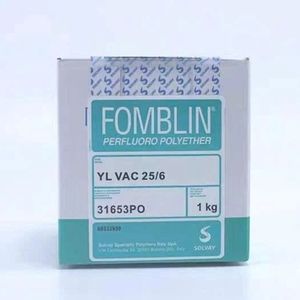 Solvay Fomblin YL VAC 25/6 PFPE (Perfluoropolyether) Italy Fluids High vacuum lubrication ( 1Kg/Box) Original - Product Image 5