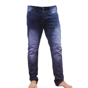 Pantalon motard Jeans 123 OEM Haute Qualité Personnalisé Destoryed Déchiré Hommes Singe Blanc Bleach Léger Western STREET Coton - Product Image 6