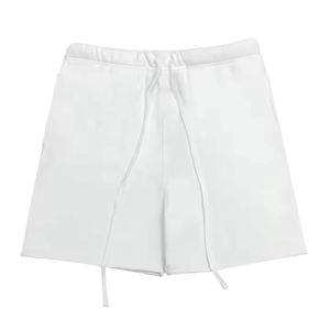 Cotton Terry Gym <b>Shorts</b> For <b>Men</b> Custom Made Breathable Knit Joggers Summer Fleece <b>Shorts</b> <b>With</b> <b>Elastic</b> <b>Waist</b> Urban Street Wear - Product Image 4