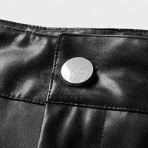 Pantalones cortos de cuero para hombre superventas de alta calidad, ropa de entrenamiento, uso informal, gran oferta, pantalones cortos de cuero para hombre a la venta - Product Image 4