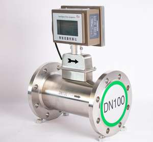 Dn50 pengukur aliran turbin <span class=keywords><strong>Gas</strong></span> tipe pipa propilen etilen hidrogen asetilen Digital pintar - Product Image 1