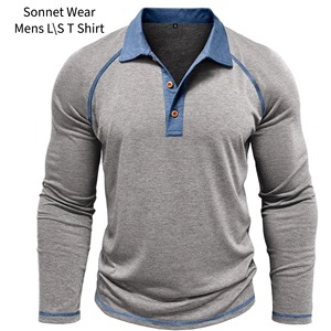 Camisas Casuales de Manga Larga para Hombre, Tejidas, 100% Algodón, de Secado Rápido - Product Image 4