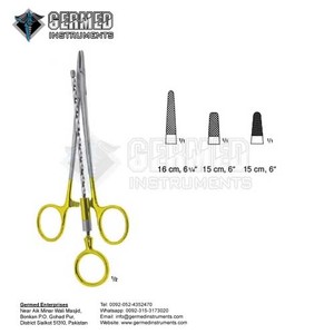 Manufacturer <strong>Supplier</strong> Best Seller Corwin Hegar <strong>Wire</strong> Twisting <strong>Forceps</strong> 7'' With Tungsten Carbide Inserts by GERMED ENTERPRISES - Product Image 4