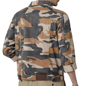 Chaqueta vaquera cómoda de nuevo diseño 2025 para hombre, servicios OEM, chaqueta vaquera de diseño personalizado de alta calidad para hombre - Product Image 4