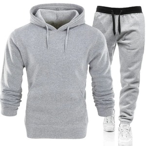 Ensembles de sweats à capuche 2026 pour hommes, mode, polaire, sweats à capuche rouges, pantalons de marque noirs, jogging décontracté, survêtement, sweat-shirt pour femme, pull-over - Product Image 1