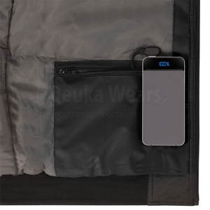 Chaquetas de seguridad reflectantes con capucha detectable de diseño personalizado OEM para trabajadores, chaquetas de alta visibilidad 100% poliéster impermeables personalizadas. - Product Image 5