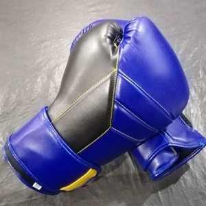 Nuevos increíbles guantes de cuero Unisex MMA Kick Boxing logotipo personalizado guantes de boxeo transpirables ligeros para adultos - Product Image 2