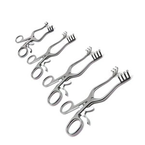 Weitlaner เครื่องดึงรั้งในตัวเอง13ซม. เครื่องมือผ่าตัด3X3คมและทื่อด้วยมือ - Product Image 1