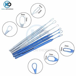 KAHLU-herramienta ortopédica de ojo de titanio, instrumento quirúrgico oftalmológico, Ojo de Kirby, de acero inoxidable - Product Image 5