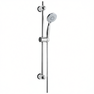 Juego de ducha deslizante Mali Chrome 0131CR con ducha 3F (71 cm) para juego de accesorios de baño Idro Bric - Product Image 3