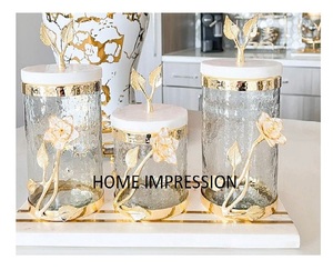 Tarro de Cocina para Especias, Café, Pasta, Miel, Vidrio de Borosilicato con Tapa, Ecológico, Hecho a Mano, Capacidad de 401-500 ml, Navidad, San Valentín - Product Image 1