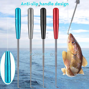 Retire-hameçon de pêche efficace pour tous types de poissons, en acier inoxydable, pour la pêche en plein air - Product Image 6