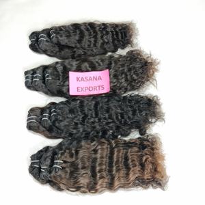 Tejido vietnamita barato al por mayor 100% paquete Natural 100% color negro mujeres cutícula alineada extensiones de cabello humano de onda profunda - Product Image 4