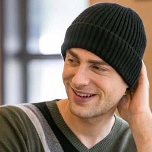 Gorros térmicos impermeables Skullies, gorros de invierno de punto grueso para mujeres y hombres, gorro de nieve cálido para exteriores a prueba de viento - Product Image 3