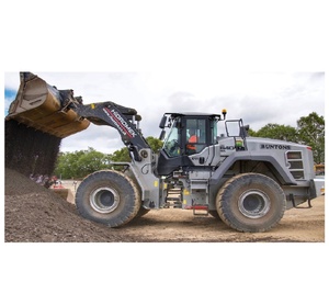 Buy reliable Hidromek wheel loaders featuring 240 horsepower engines and 3.5 cubic meter heavy duty bucket structures - Product Image 1