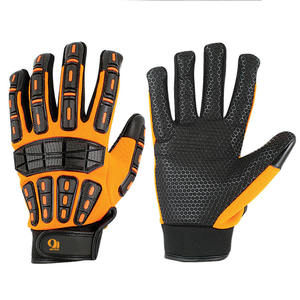 Nouveau design de gants de travail en cuir du meilleur fabricant, confortables et antidérapants, les plus recherchés par les clients de marque privée - Product Image 4