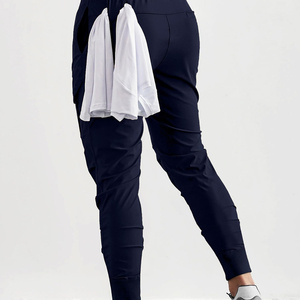<b>Men's</b> <b>Navy</b> Blue Cargo Sweatpants Elastic Waist Drawstring Multiple Pockets Quick Dry Casual <b>Joggers</b> Autumn Wear - Product Image 5