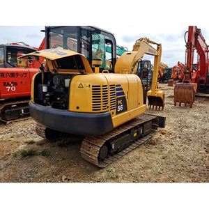 Pièce de machinerie de construction d'occasion de haute qualité Komatsu PC56 Excavatrice de marque importée à bas prix - Product Image 6