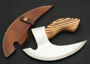 Hacha ancha de acero con alto contenido de carbono 1095, cabeza grabada, espalda plana, mango de madera de fresno, grado industrial/DIY, para uso en el hogar, hoteles y restaurantes - Product Image 5