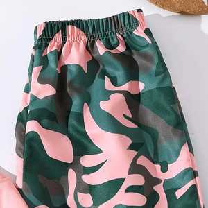 เซ็ตเด็กผู้หญิงมีฮู้ด/ กางเกงจ็อกเกอร์ชุดกีฬาสำหรับเด็กผู้หญิงลำลองฤดูใบไม้ผลิ - Product Image 6