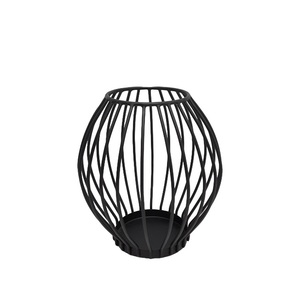 Wholesale Bulk Handmade Modern Luxury Metal <b>Tea</b> <b>Light</b> Holder in Black Colour Home Wedding <b>Christmas</b> Diwali Easter Decorative - Product Image 3