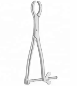 Pince de maintien d'os IMANS avec cliquet Manuel en acier inoxydable Instrument de chirurgie médicale Type de pince - Product Image 2