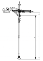 Brazo telescópico de excavadora de alta calidad para recoger y tirar brazo telescópico de excavadora de madera