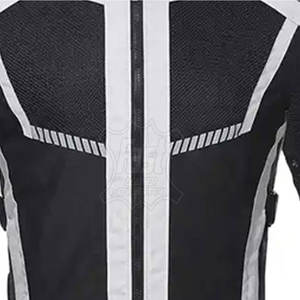 Veste de course en velours côtelé pour moto personnalisée, veste de moto Cardura pour motard, OEM, haute qualité, dernier style - Product Image 3