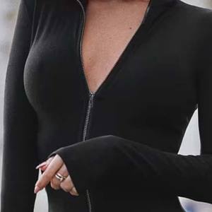 Ensemble de sport d'été pour femmes, pantalon évasé, taille haute, plis, manches longues, fitness, épaule inclinée, design de yoga - Product Image 5