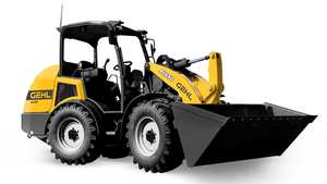 Cargador de ruedas articuladas de alto rendimiento Gehl AL650, carga de vuelco de 3070Kg, motor Yanmar de 55,4 KW, bomba de movimiento de tierras - Product Image 2