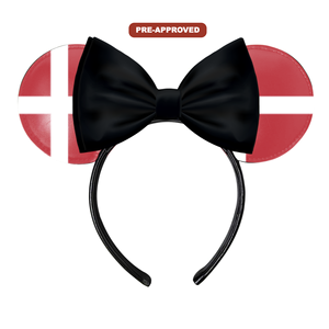 Diadema Personalizada Hecha a Medida con Orejas de Ratón, Diseño Pre-Aprobado, Dinamarca H.E.R. Accesorios - Product Image 1