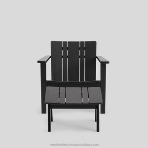 Indonesian furniture Best-selling Single <b>Wooden</b> <b>Chair</b> Minimalist design with <b>Table</b>, outdoor furniture that is weather resistant - Product Image 5