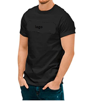 T-shirt de football unisexe pour adultes Noir 100% polyester Séchage rapide Respirant Personnalisable