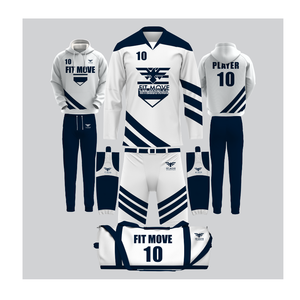 ชุดกีฬาฮ็อกกี้น้ำแข็งพิมพ์ซับลิเมชัน2025ชุดเครื่องแบบเล่นกีฬาฮอกกี้น้ำแข็งออกแบบได้ตามต้องการชุดคำสั่งผสม - Product Image 1