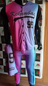 Jersey de fútbol americano bordado de talla grande transpirable estirable pantalones de sublimación Pakistán hecho fotos reales completo bueno - Product Image 4