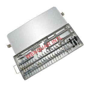 Wenquar Advanced Black <b>Belt</b> Cervical Retractor Set Stainless Steel Surgical Instruments with Storage Box for Neck Surgery <b>Tools</b> - Product Image 1