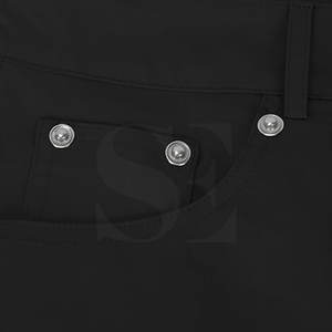 Pantalon évasé en coton léger de haute qualité pour hommes Logo personnalisé Jeans décontractés pour l'hiver pour les vêtements de rue et d'extérieur - Product Image 5