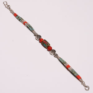 Fashion Turquoise Coral Jewelry New Designed Tibetan Bracelets <b>for</b> <b>Men</b> and Women Wholesale Jewelry Tibetan Fashion Jewelry - Product Image 1
