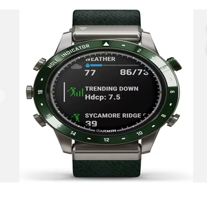 นาฬิกาอัจฉริยะสำหรับกอล์ฟ Garmin MARQ Golfer Gen 1 รุ่นใหม่ ขนาด 47 มม. 51 มม. หน้าจอ AMOLED กระจกแซฟไฟร์ ไทเทเนียม สีสปาร์คออเรนจ์/กราไฟท์ ราคาขายส่ง - Product Image 1