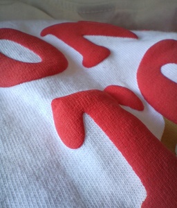 Personalizado para hombre Puff Imprimir Streetwear Tee OEM Fábrica de algodón de gran tamaño T Shirt 3D Raised Logo Design Shirt - Product Image 4