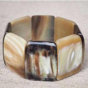 กำไลข้อมือฮอร์นโบราณขายดีเครื่องประดับแฟชั่นมือสร้อยข้อมือฮอร์นขายส่งเครื่องประดับคู่รักสำหรับผู้หญิงผู้ชาย - Product Image 5