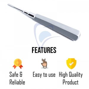 Venta caliente de calidad superior de acero inoxidable de extracción de dientes dentales elevadores de raíz Juego de 3 elevadores Coupland Dental quirúrgico - Product Image 4