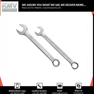 Llave combinada de cromo vanadio para un fácil agarre Llave de acabado suave para un uso cómodo en el hogar - Product Image 6