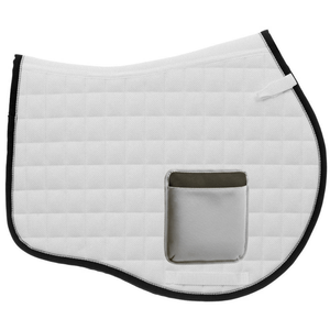 Tapis de selle matelassé moderne sur mesure le plus vendu pour chevaux, selle western, saut d'obstacles, vente en gros, fabricant sur mesure, articles équestres élégants - Product Image 1