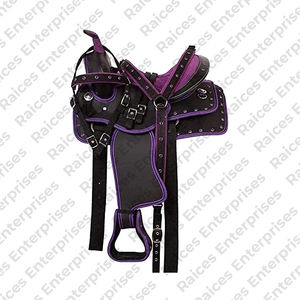 Sillín de caballo de cuero inglés nuevo de alta calidad con tarifa al por mayor Producto de tendencia superior sillín de caballo de montar inglés de cuero - Product Image 5