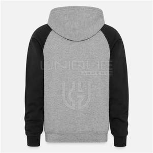 Nouveau style de sweats à capuche de sérigraphie de couleur unie pour hommes vente en gros de sweats à capuche de sérigraphie personnalisés pour hommes - Product Image 2