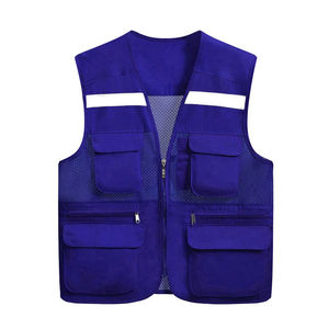 Gilet de sécurité haute visibilité personnalisé avec logo imprimé, réfléchissant, toutes couleurs, sécurité ANSI CLASS 2, LED clignotante, imperméable - Product Image 5